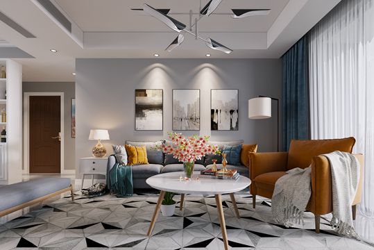 【實景案例】111㎡現代北歐風，也能擁有一個家庭“小劇院”